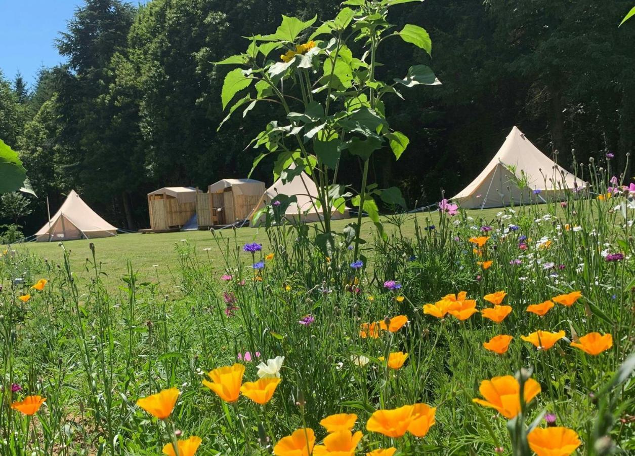 Au Pre Fleuri Eco Glamping Hotell Le Lindois Eksteriør bilde