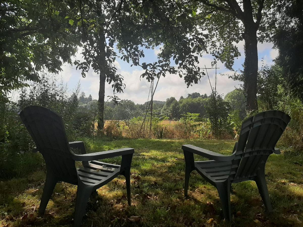 Au Pre Fleuri Eco Glamping Hotell Le Lindois Eksteriør bilde